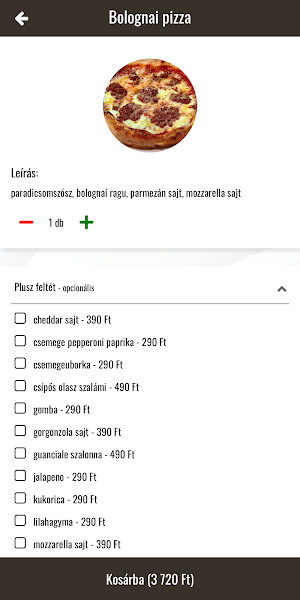 Pizza Corner Gyál Screenshot 2