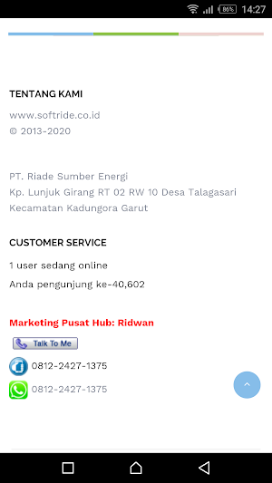 Air Minum SOFTRIDE Screenshot 2