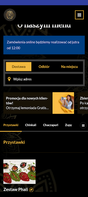 Mimino Restauracja Gruzińska Screenshot 0