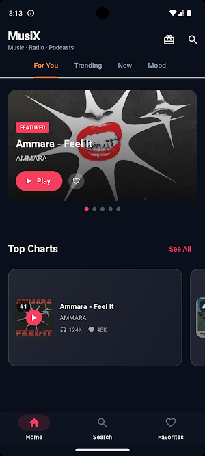 MusiX - Play All Music Screenshot 1