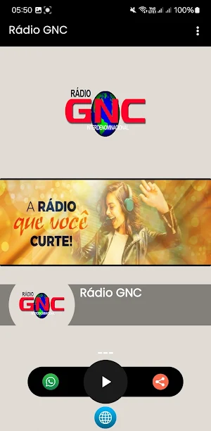 Web Rádio GNC Screenshot 0