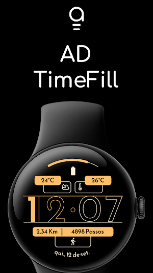 AD TimeFill - Watch Face Screenshot 0