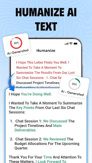 Paraphrase Tool - AI humanizer Screenshot 2