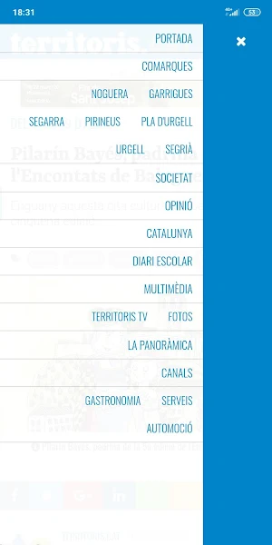Territoris.cat Screenshot 2