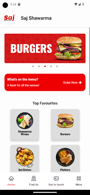 Saj Shawarma Edinburgh Screenshot 0