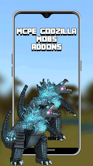 MCPE Godzilla Mobs Addons Screenshot 0