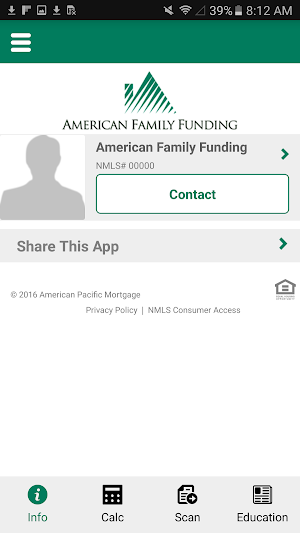 American Family Funding Screenshot 0