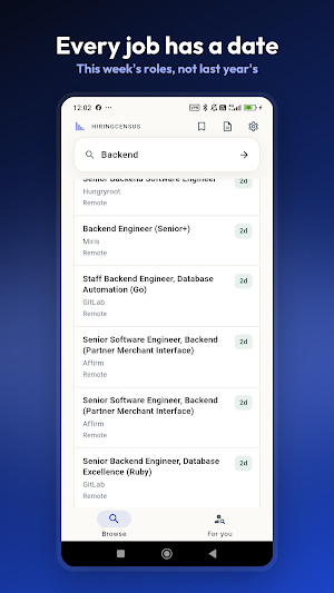 HiringCensus Remote Job Alerts Screenshot 2