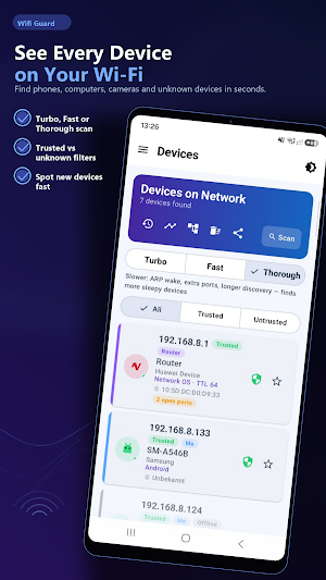Wifi Guard - Security Scan Screenshot 1