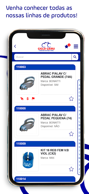 Ciclo Cairu Bike – Catalogo Screenshot 2
