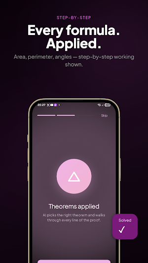 Geometry Solver: AI Help Screenshot 1