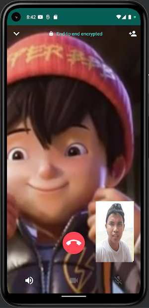 Boboiboy Fake Video Call Screenshot 0