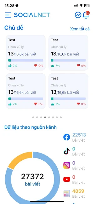SocialNet Screenshot 1