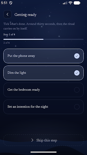MindOff : Coach du Sommeil Screenshot 1