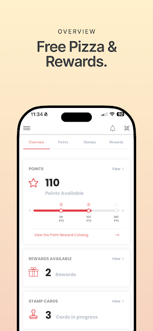 Pizza Villa Rewards Screenshot 3