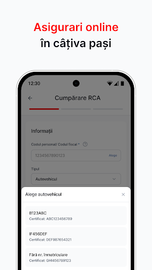 Intact - Asigurări online Screenshot 2