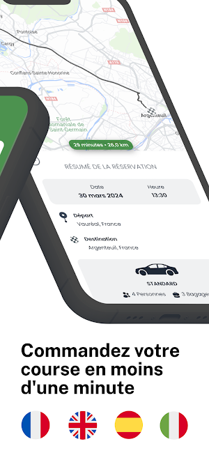 Emeraude Chauffeur Screenshot 1