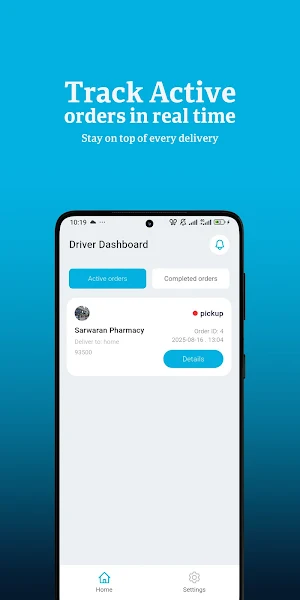 Sahati : Driver app Screenshot 0