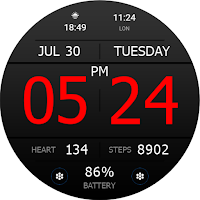 Key WF34 Digital Watch Face