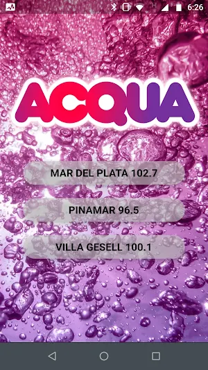 Listen Radio Acqua 105.9 Screenshot 0