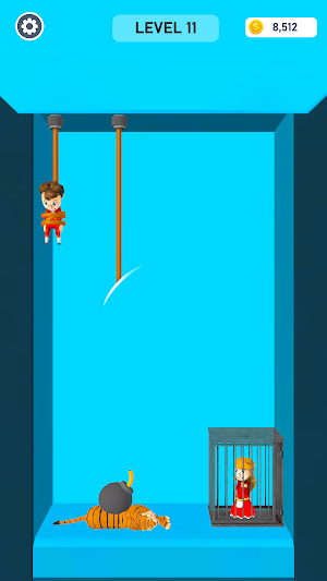 Rescue Princess: Rope Cut Game Screenshot 2