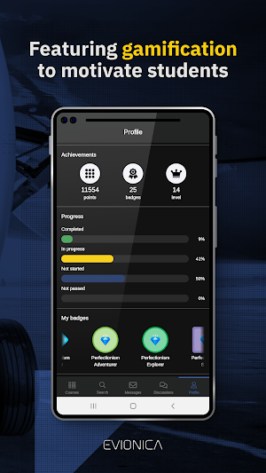 Evionica LMS screenshot 5