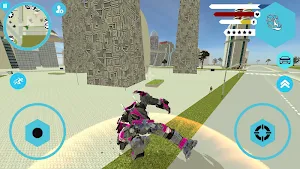 Super Robot Fire Truck Transform: Robot Games Screenshot 3