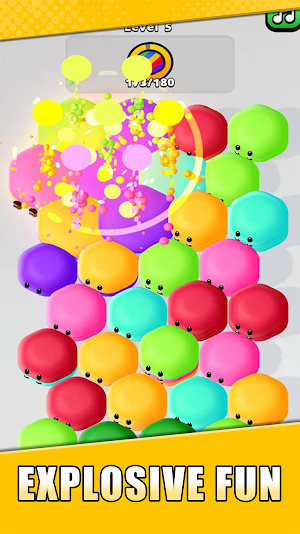 Gummy Blast Game Screenshot 1
