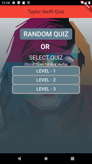 Taylor Swift Quiz Trivia Screenshot 0