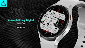 Amser Military Digi Watch Face Screenshot 1