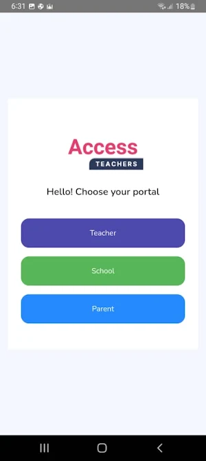 Access Teachers Screenshot 1
