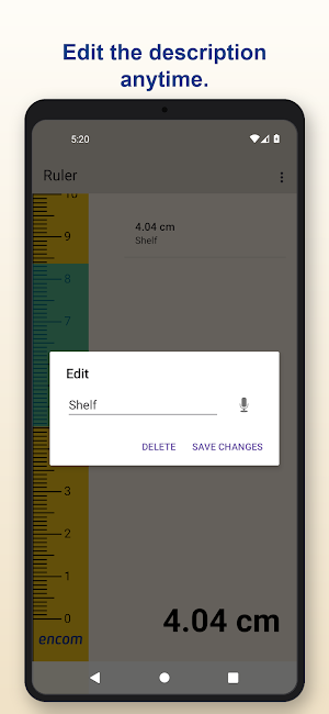 Ruler, measure and save Screenshot 3