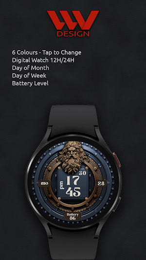 W-Design WOS136 - Watch Face Screenshot 1