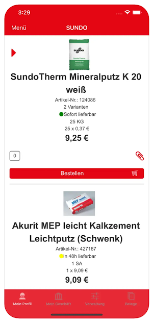 SUNDO Partner App Screenshot 3