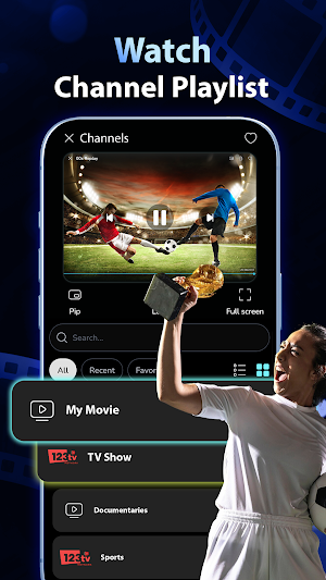 IPTV Player & Smart TV Live Screenshot 2