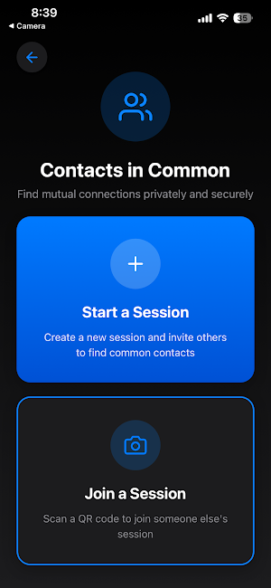 Contacts in Common Screenshot 2