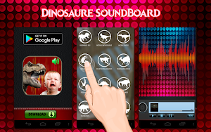 Jurassic Indo Raptor voice : Dinosaur Soundboard Screenshot 1