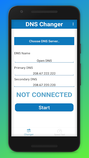 DNS Changer (no root 3G/4G/WIFI) Screenshot 1