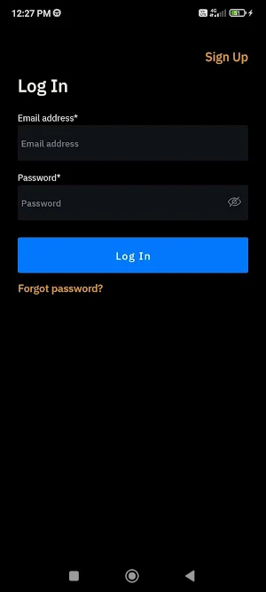 Trading Terminal -Trade Crypto Screenshot 1