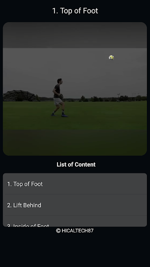Football Control Trick Drills Screenshot 1