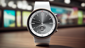 Silver Classic Watch Face Screenshot 0