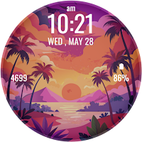 Sunset Serenity WatchFace