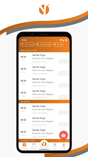 Yoga Suite App Screenshot 1