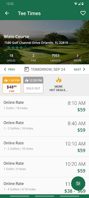 Oak Hills Country Club Screenshot 0