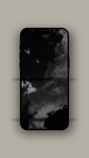 Black Aesthetic Wallpaper LIVE Screenshot 1