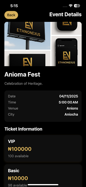 EthnoNexus Screenshot 2