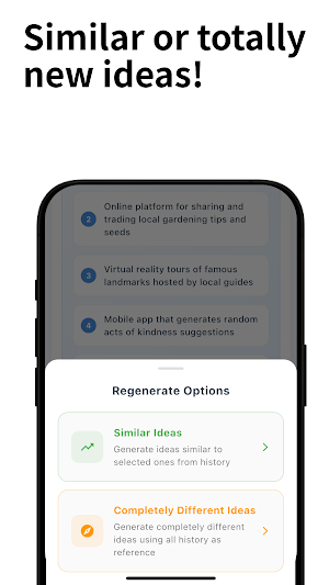 Ideabot – Easy planning AI Screenshot 2