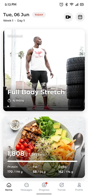 Iron Bird Fit Screenshot 1
