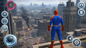 Spider Rope Hero City Defense Screenshot 0