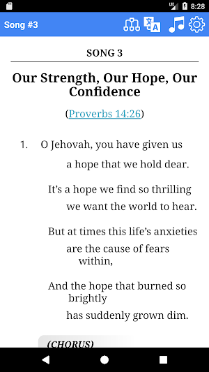 Fast Songbook Screenshot 1